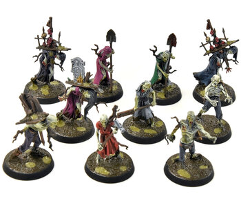 SOULBLIGHT GRAVELORDS 10 Zombies #1 WELL PAINTED Sigmar