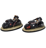 Games Workshop DEATHWATCH 2 Outriders #2 WELL PAINTED missing one arm Warhammer 40K