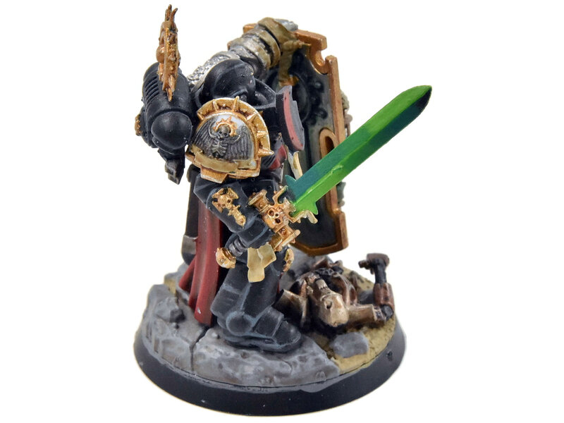 Games Workshop DEATHWATCH Captain #1 WELL PAINTED Warhammer 40K