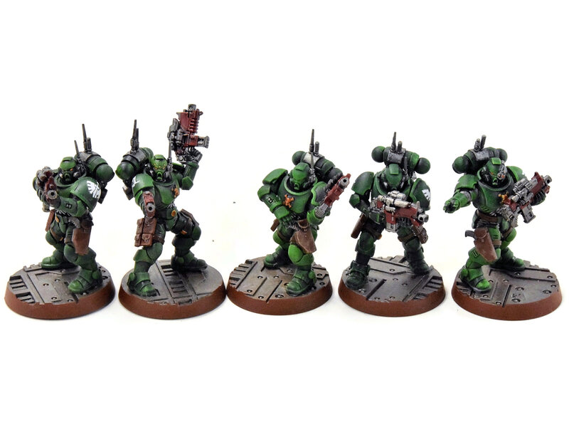 Games Workshop DARK ANGELS 5 Infiltrators #1 WELL PAINTED Warhammer 40K