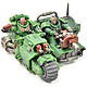 DARK ANGELS Attack Bike #3 WELL PAINTED Warhammer 40K Upgraded outrider