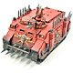 CHAOS SPACE MARINES Rhino Tank #1 WELL PAINTED Warhammer 40K World Eaters