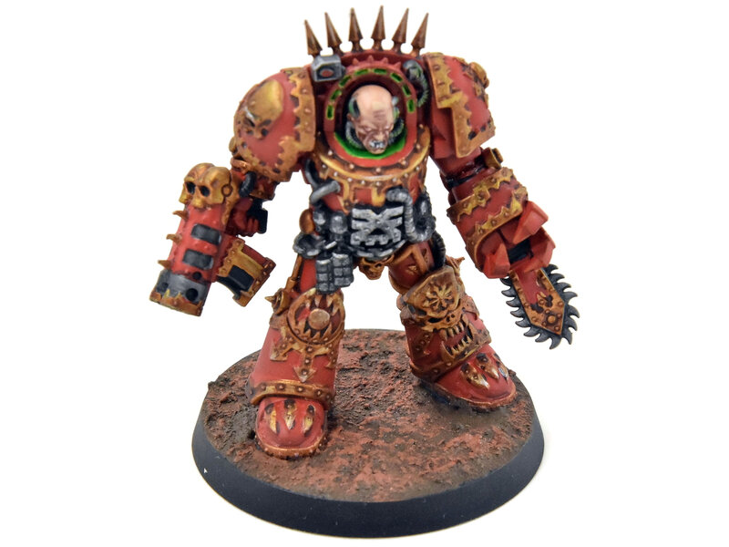 Games Workshop CHAOS SPACE MARINES Azrakh The Annihilator #1 PRO PAINTED 40K World Eaters