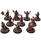 Games Workshop CHAOS SPACE MARINES 10 Cultists #1 WELL PAINTED Warhammer 40K