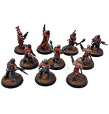 Games Workshop CHAOS SPACE MARINES 10 Cultists #1 WELL PAINTED Warhammer 40K