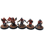 Games Workshop CHAOS SPACE MARINES 10 Cultists #1 WELL PAINTED Warhammer 40K