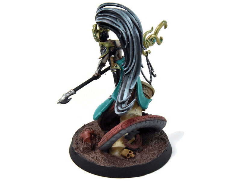Games Workshop DAUGHTERS OF KHAINE Melusai Ironscale #1 WELL PAINTED Sigmar