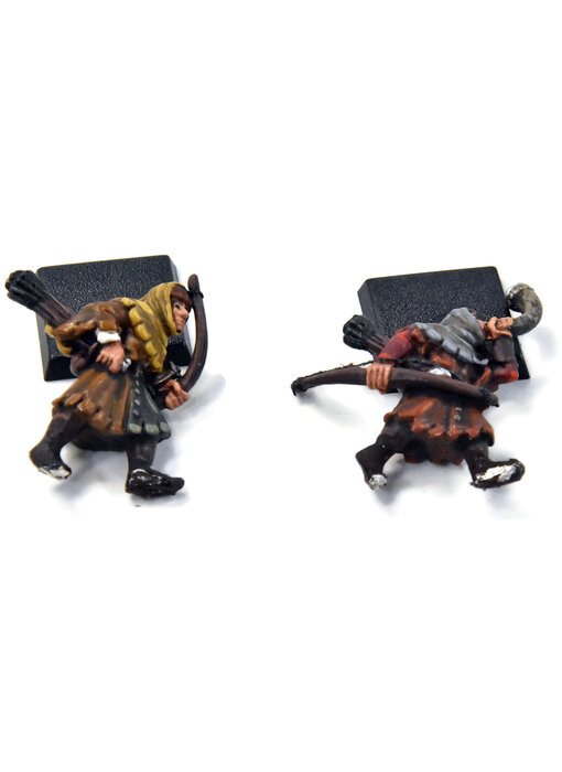 BRETONNIA 2 Peasant Bowmen #1 METAL Warhammer Fantasy