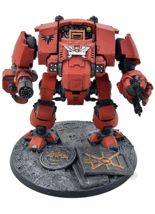 BLOOD ANGELS Redemptor Dreadnought #1 WELL PAINTED Warhammer 40K