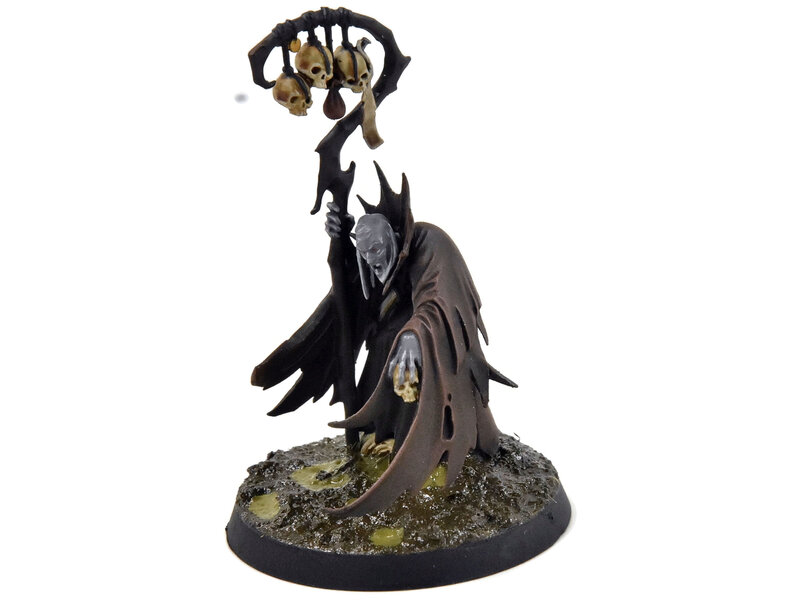 Games Workshop SOULBLIGHT GRAVELORDS Necromancer #1 WELL PAINTED Sigmar