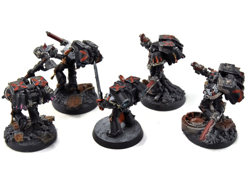 Games Workshop BLOOD ANGELS 5 Death Company #2 WELL PAINTED Warhammer 40K