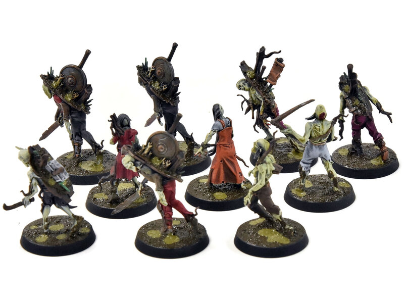 Games Workshop SOULBLIGHT GRAVELORDS 10 Zombies #3 WELL PAINTED Sigmar