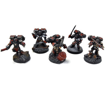 BLOOD ANGELS 5 Death Company #1 WELL PAINTED Warhammer 40K