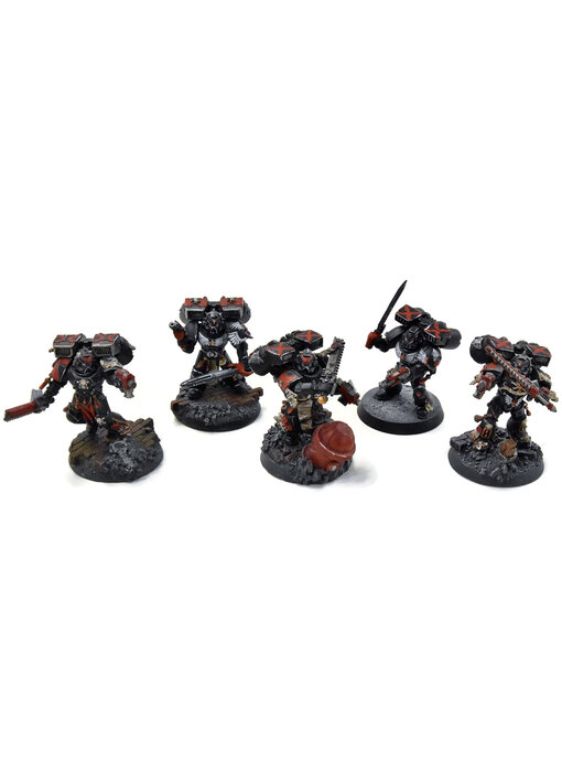BLOOD ANGELS 5 Death Company #1 WELL PAINTED Warhammer 40K