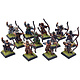 BRETONNIA 12 Peasant Bowmen #3 WELL PAINTED Warhammer Fantasy