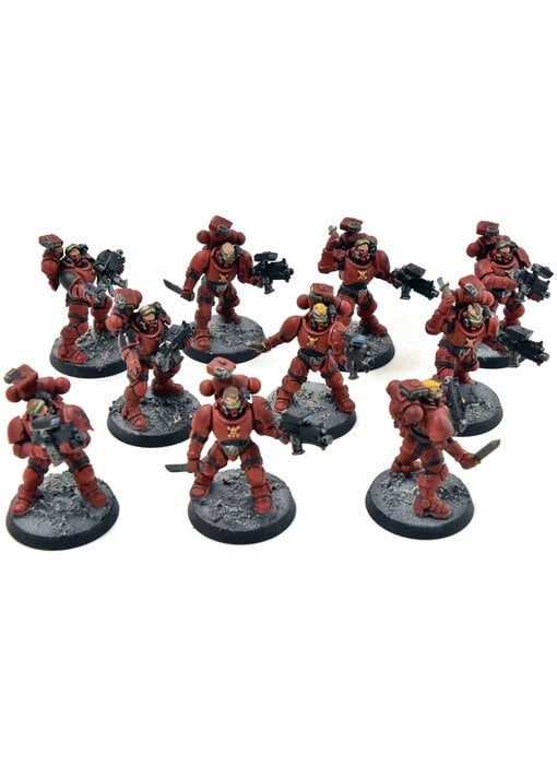 BLOOD ANGELS 10 Incursors #1 WELL PAINTED Warhammer 40K