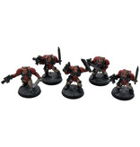 Games Workshop BLOOD ANGELS 5 Scouts #1 WELL PAINTED Warhammer 40K