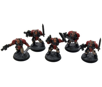 BLOOD ANGELS 5 Scouts #1 WELL PAINTED Warhammer 40K