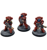 Games Workshop BLOOD ANGELS 3 Eradicators #1 WELL PAINTED Warhammer 40K