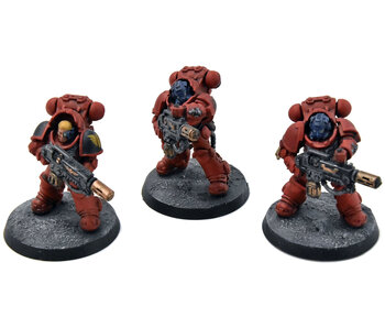 BLOOD ANGELS 3 Eradicators #1 WELL PAINTED Warhammer 40K