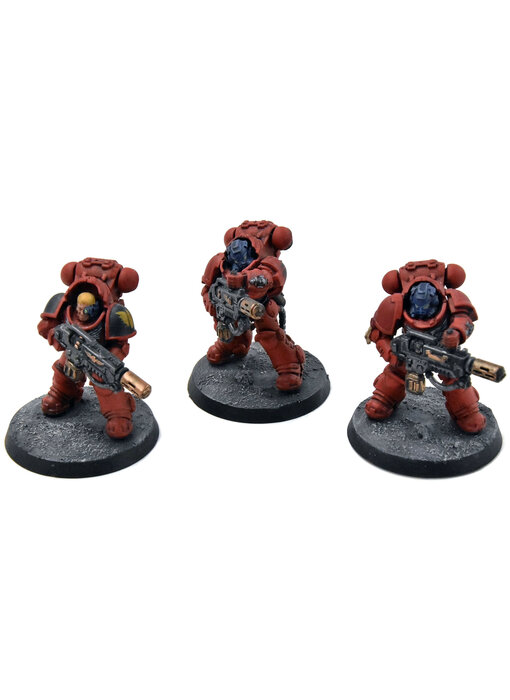 BLOOD ANGELS 3 Eradicators #1 WELL PAINTED Warhammer 40K