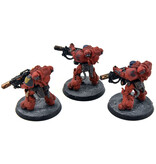 Games Workshop BLOOD ANGELS 3 Eradicators #1 WELL PAINTED Warhammer 40K