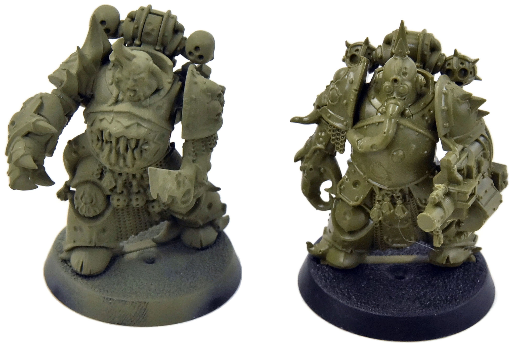 Games Workshop DEATH GUARD 7 Plague Marines #1 Warhammer 40K - Kingdom of  the Titans