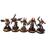 Games Workshop CHAOS SPACE MARINES 10 Khorne Berzerkers Converted #1 WELL PAINTED World Eaters