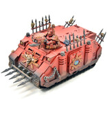 Games Workshop CHAOS SPACE MARINES Rhino Tank #2 PRO PAINTED Warhammer 40K World Eaters