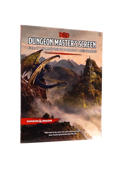 D&D French Rpg Dungeon Masters Screen Reincarnated