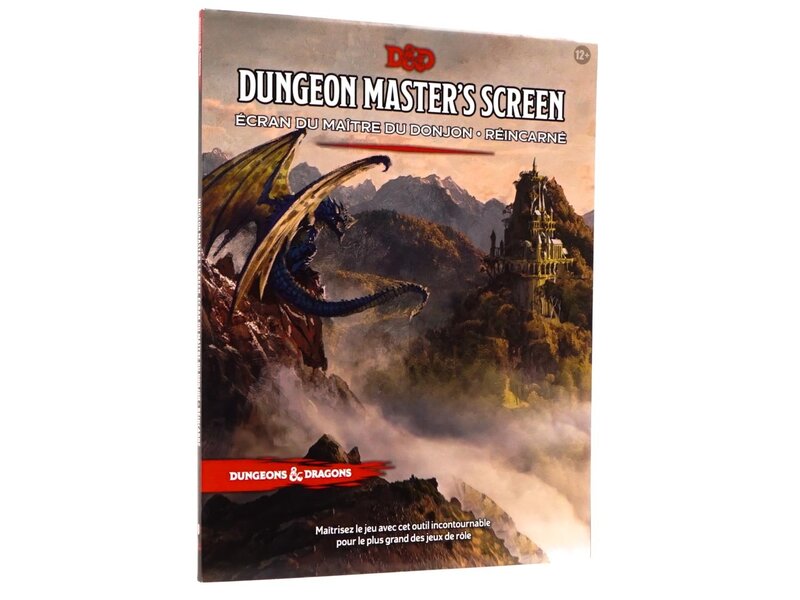 D&D French Rpg Dungeon Masters Screen Reincarnated