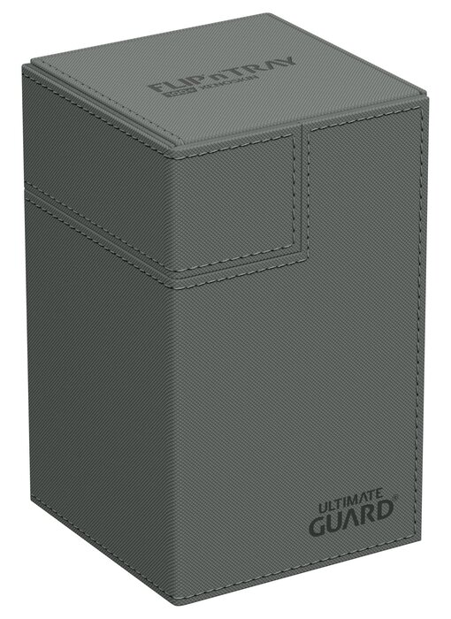 Ultimate Guard Flip N Tray Deck Case Monocolor Grey 100+