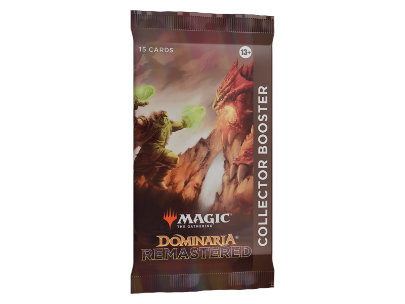 Magic The Gathering MTG Dominaria Remastered Collector Booster Pack