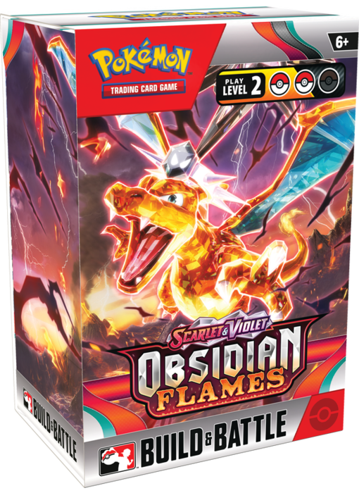 Pokemon TCG - Scarlet & Violet Obsidian Flames Build & Battle Box