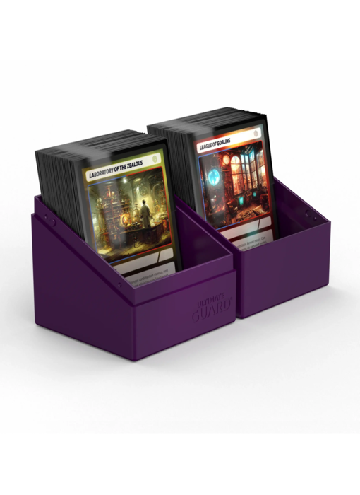 Ultimate Guard Deck Case Boulder 100+ Solid Purple