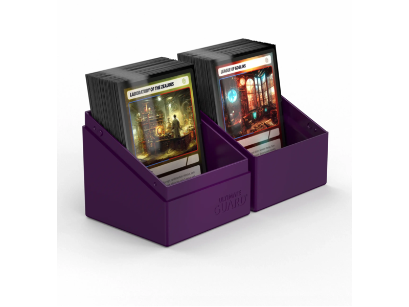 Ultimate Guard Deck Case Boulder 100+ Solid Purple