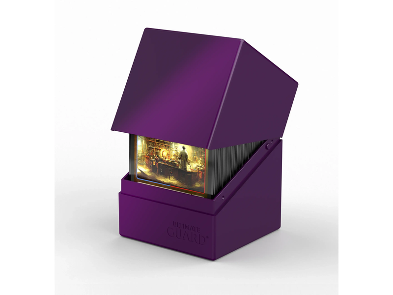 Ultimate Guard Deck Case Boulder 100+ Solid Purple