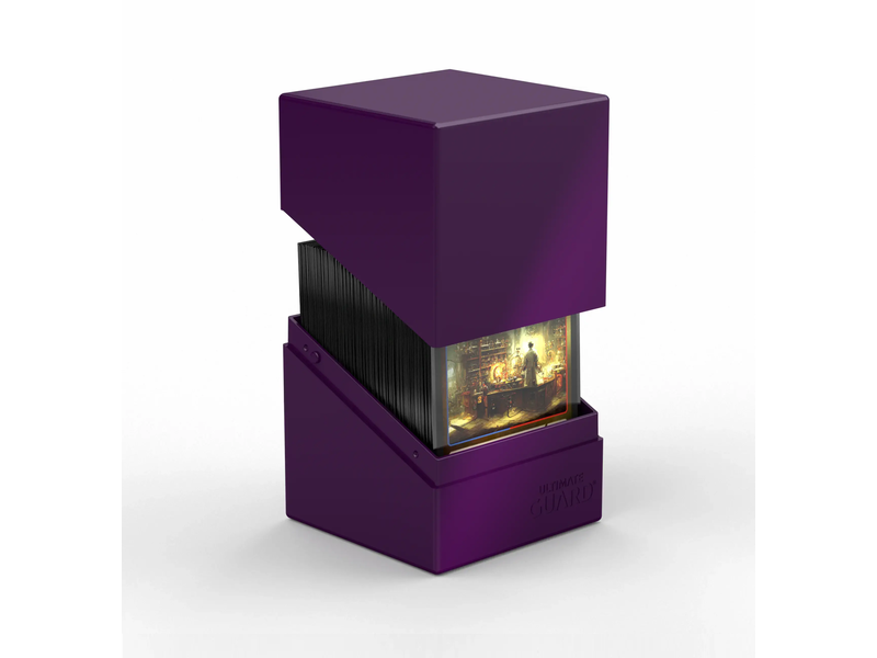 Ultimate Guard Deck Case Boulder 100+ Solid Purple