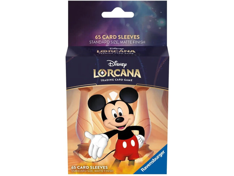 Disney Disney Lorcana Card Sleeves - Mickey Mouse (65-Pack)