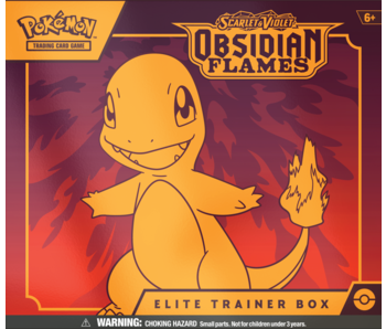 Pokemon TCG - Scarlet & Violet Obsidian Flames Elite Trainer Box