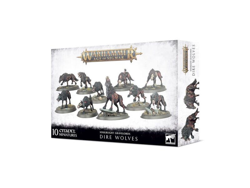 Games Workshop Soulblight Gravelords - Dire Wolves