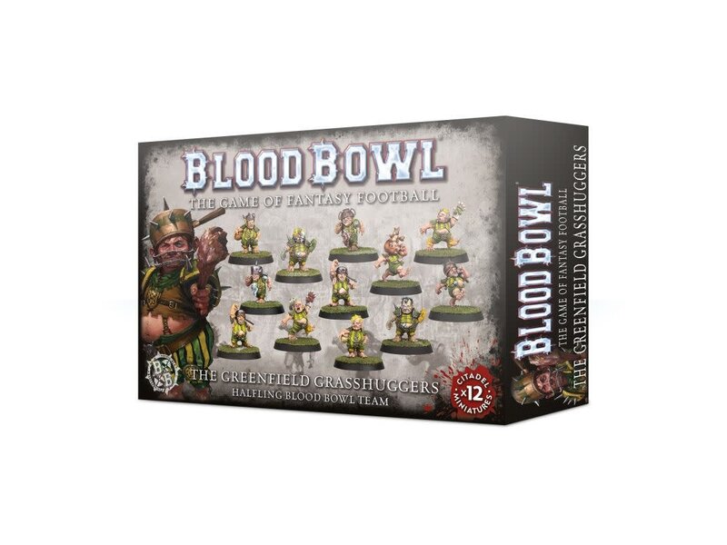 Games Workshop Blood Bowl The Greenfield Grasshuggers / Halfling Team