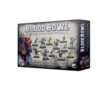 Blood Bowl Gwaka'moli Crater Gators Lizardmen Team