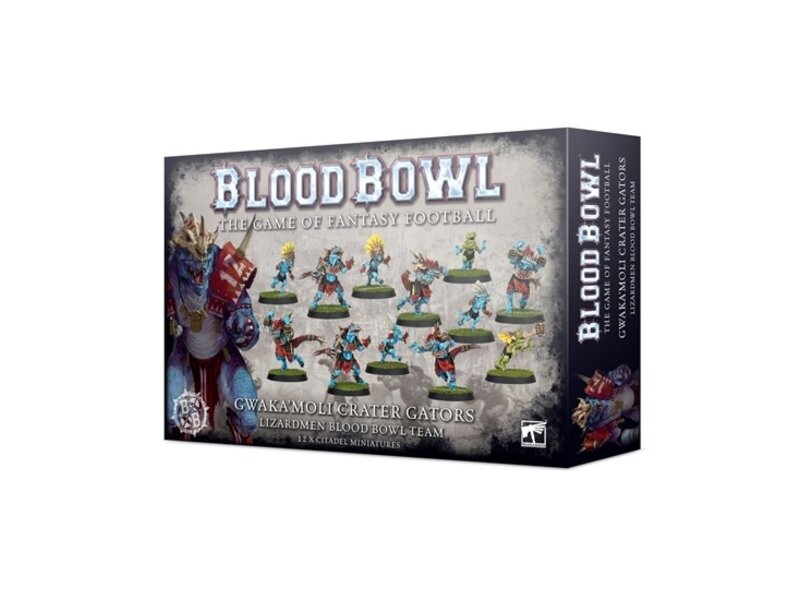 Games Workshop Blood Bowl Gwaka'moli Crater Gators Lizardmen Team