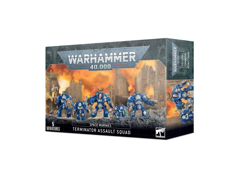 Games Workshop Space Marines Terminator Assault Squad