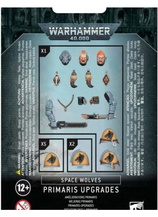 Space Wolves Primaris Upgrades Sprue