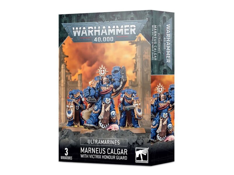Games Workshop Ultramarines Marneus Calgar With Victrix Honour Guard