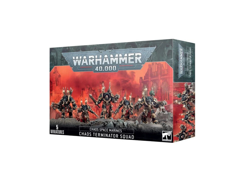 Games Workshop Chaos Space Marines Terminators Squad