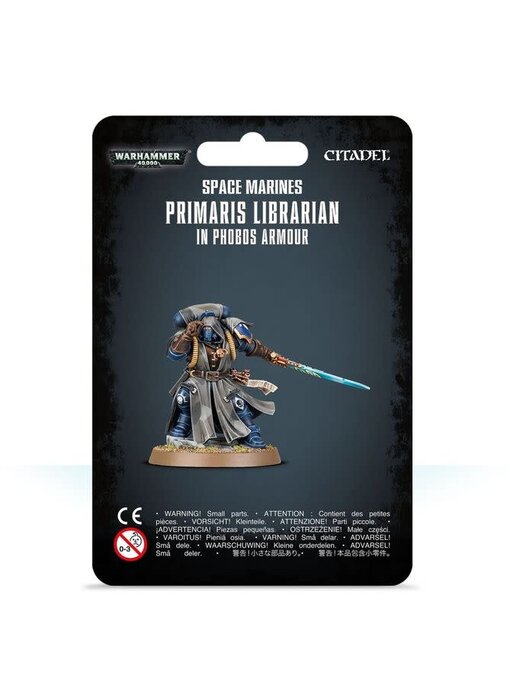 Primaris Librarian in Phobos Armour