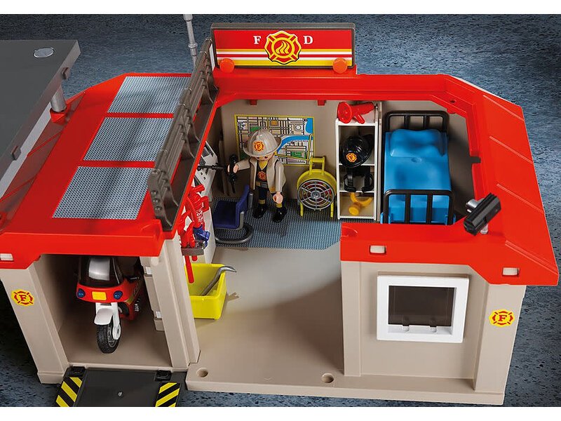 Playmobil Take Along Fire Station (5663)